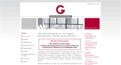 Desktop Screenshot of gaetcke-insolvenzverwaltung.de
